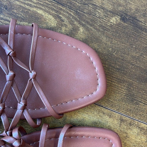 J. Crew Tan Strappy Sandals 9 - Picture 7 of 8